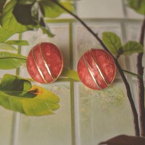 🌱3 for $10🌱Vintage Shimmery Rust Studs
